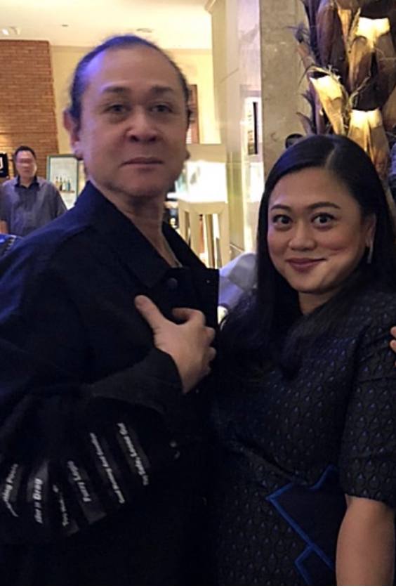 Pepito Albert with Lifestyle Asia's editor-in-chief, Candy Dizon