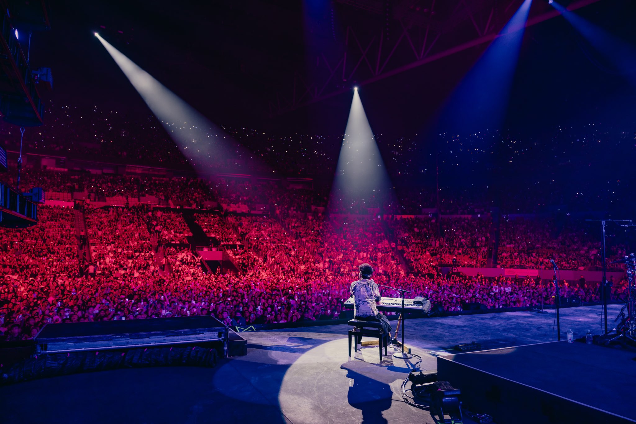 Bruno Mars at the Philippine Arena