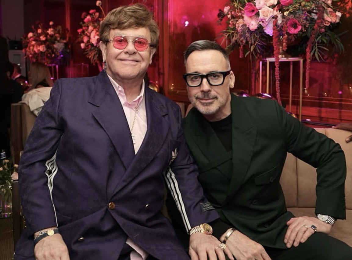 Donatella Versace collab with Elton John 