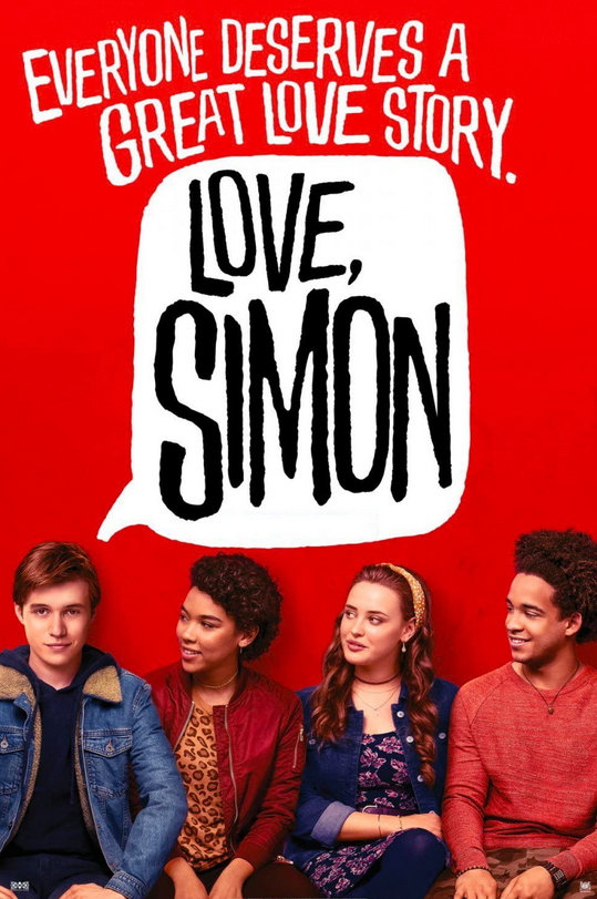 The official poster of "Love, Simon"
