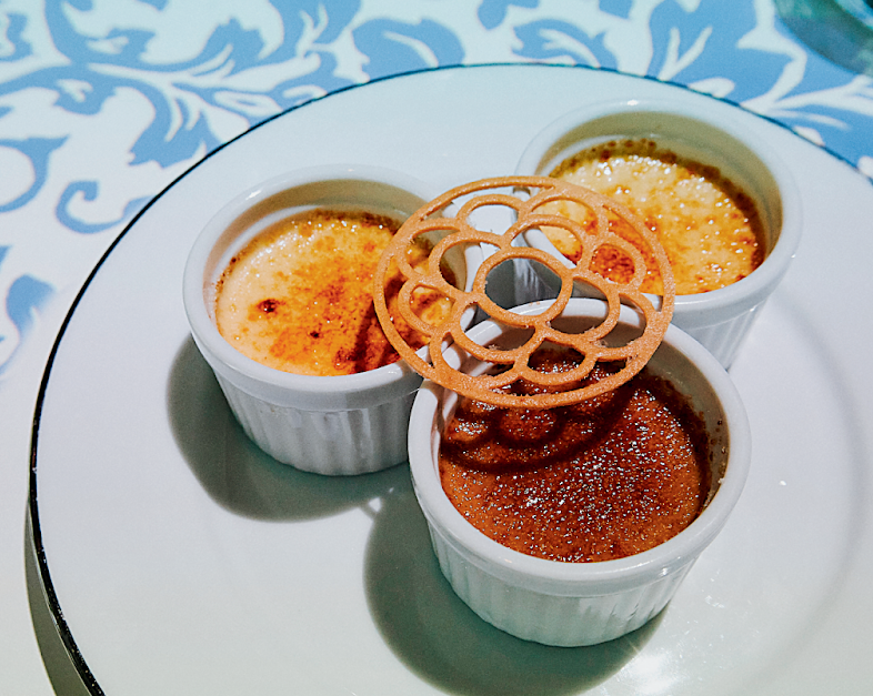 Trio of Crème brûlée