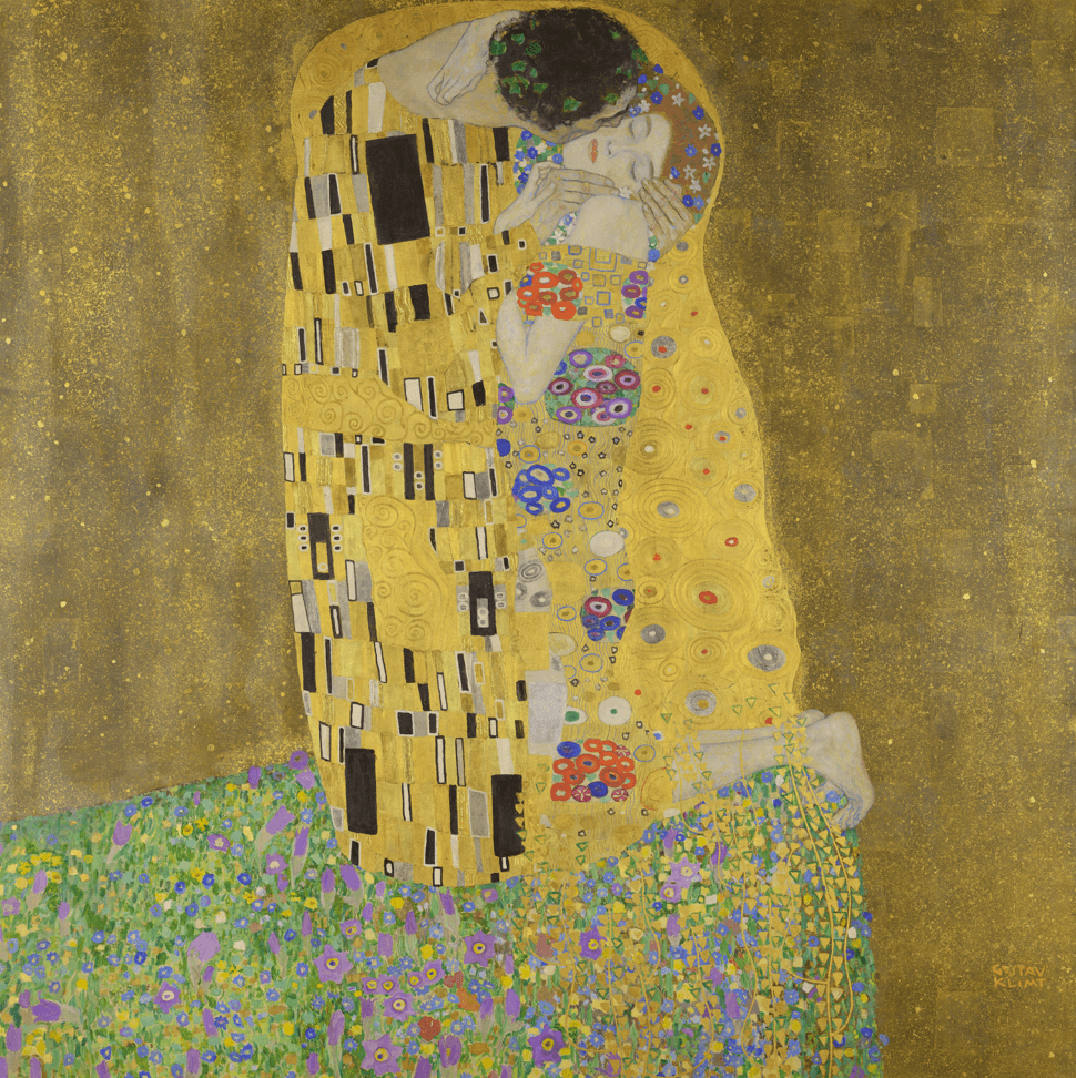 "The Kiss" is one of Klimt's most famous works, and a body of work that encapsulates his "Golden Phase" as an artist