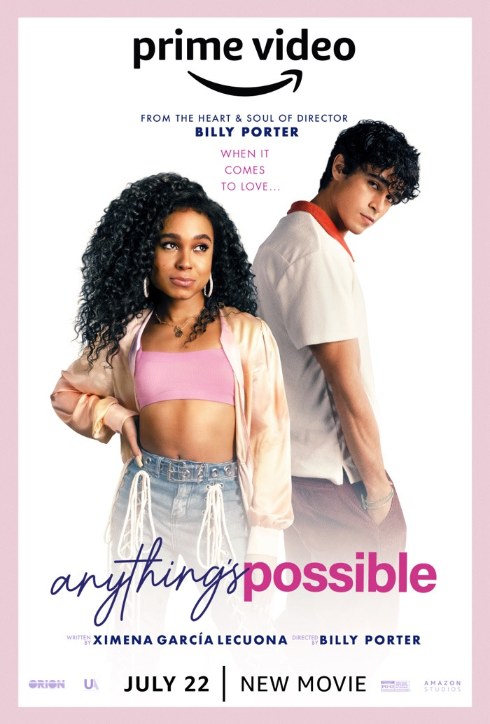 The official poster of "Anything's Possible"