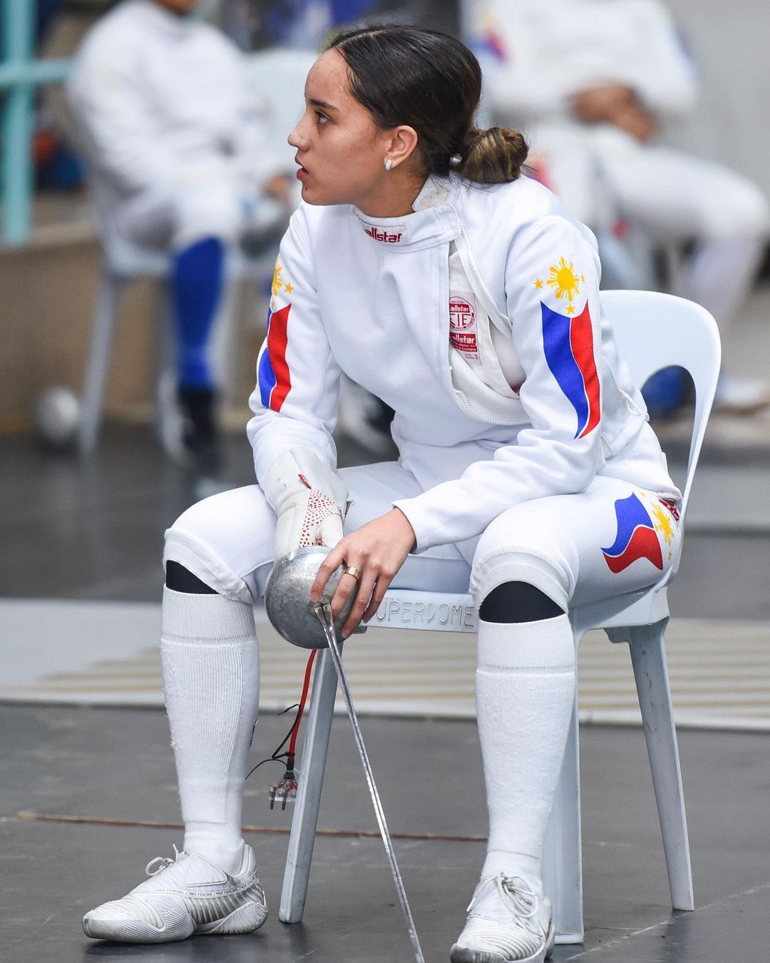 Juliana Gomez fencing