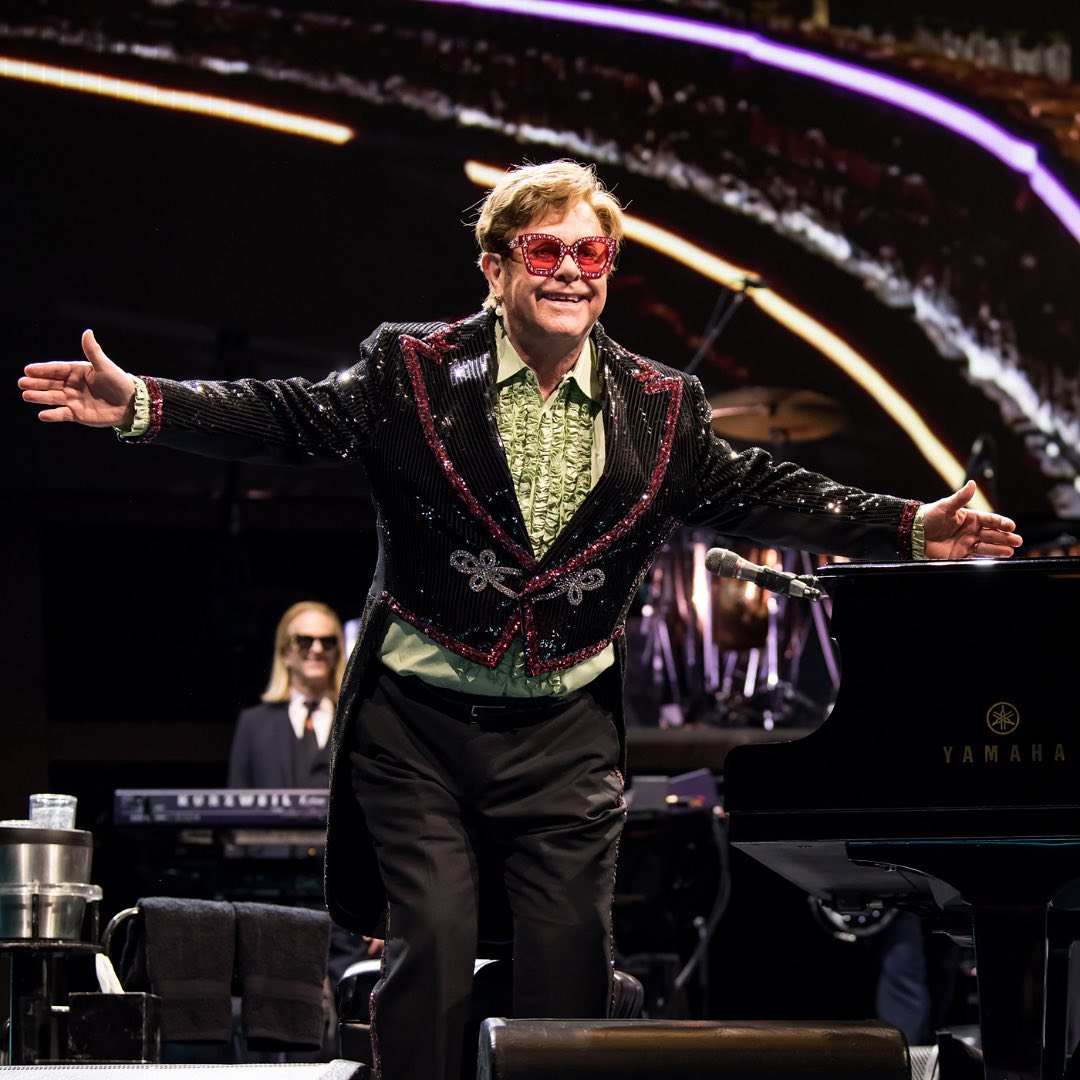 Elton John's Farewell Yellow Brick Road tour.