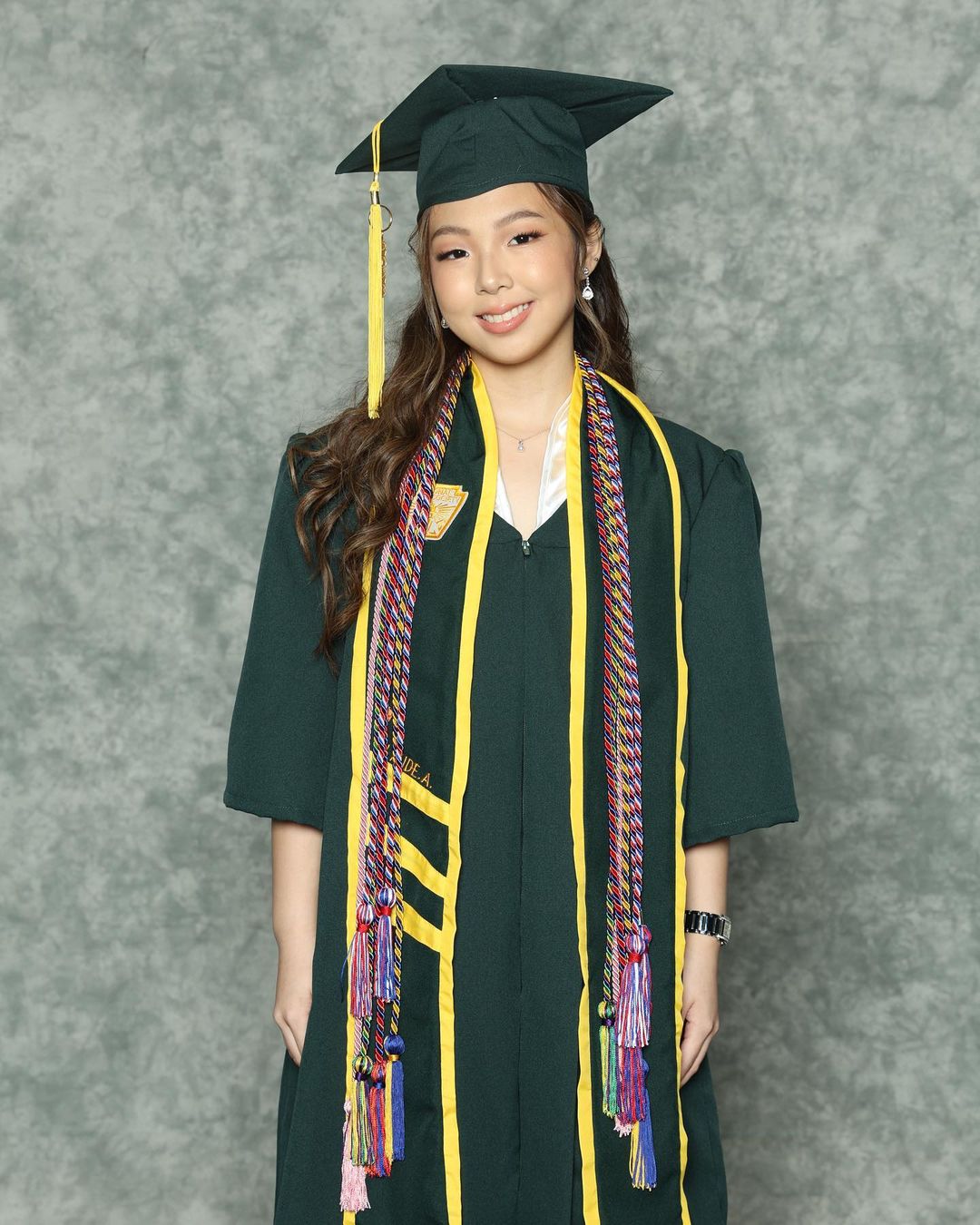 Allison Laude's graduation picture