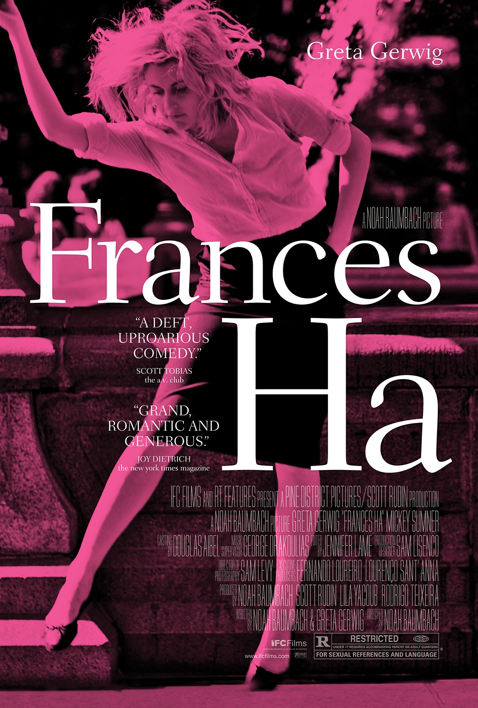 Theatrical release poster for Frances Ha