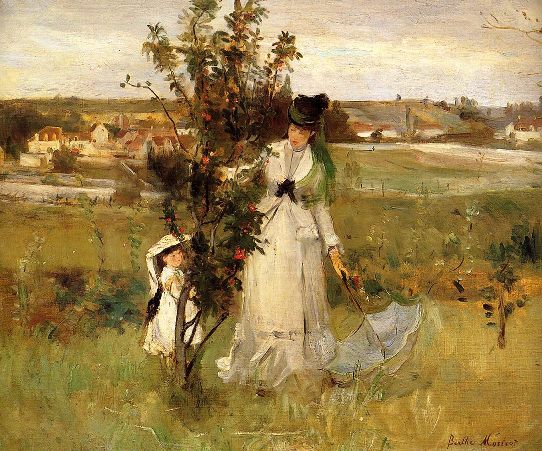 Morisot's "Hide and Seek"