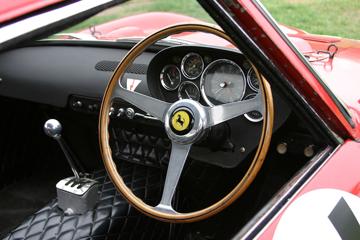 Inside another 1962 Ferrari 250 GTO model