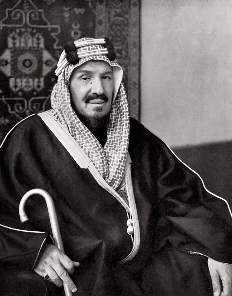 1940s portrait of King Abdulaziz bin Abdul Rahman Al Saud