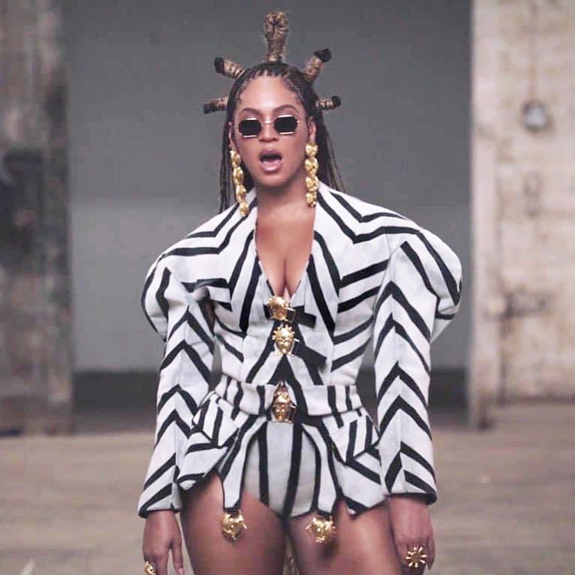 Loza Maléombho's design for Beyoncé's film Black Is King