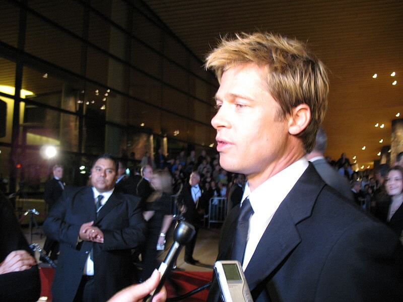 Brad Pitt in an interview in 2007.