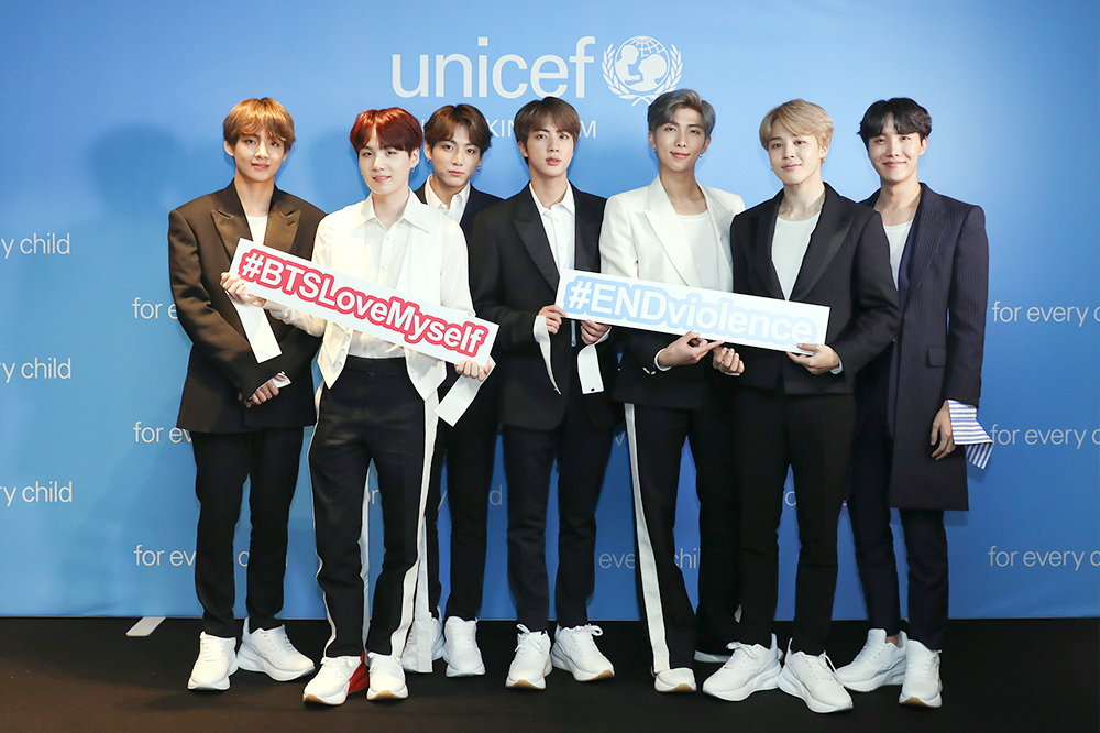 BTS launches the Love Myself campaign