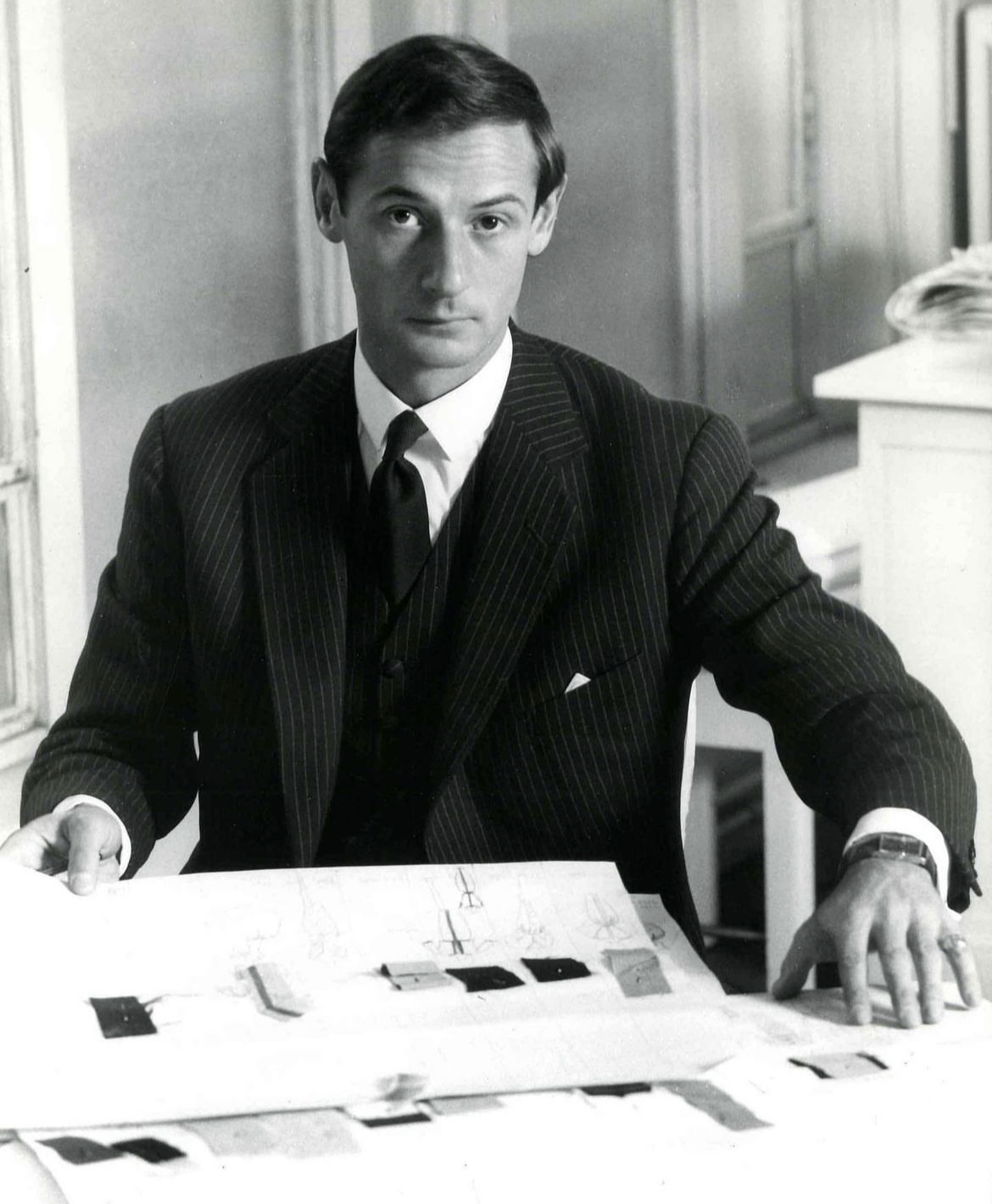 Marc Bohan, the creative genius who left an indelible mark on Christian Dior's legacy for over three decades. 

