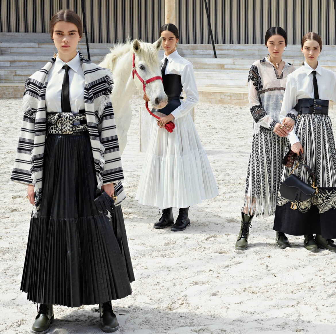 The Dior Cruise 2019 collection is a tribute to tradition reinterpreted in a contemporary way. 
