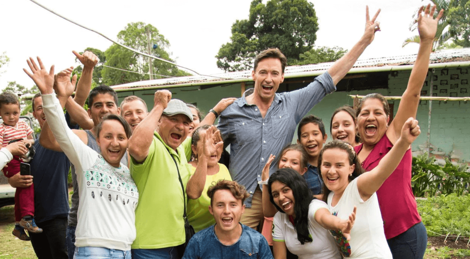 Hugh Jackman provided 145 major home renovation projects for families in the coffee farming community and have an additional 29 on the way. This included plumbing, roofs, kitchens, flooring, windows, water storage tanks, electricity, additions for growing families and even some entirely new homes.