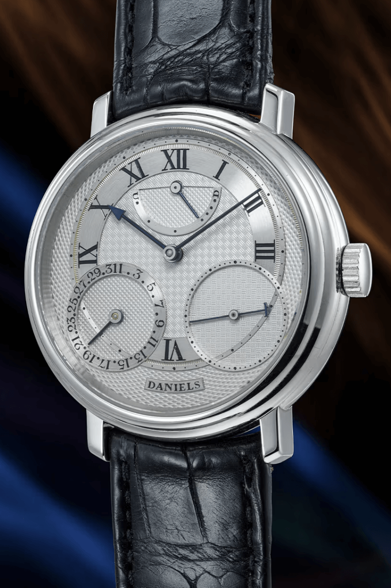 Only four of George Daniels Anniversary in Platinum watches were ever created. 