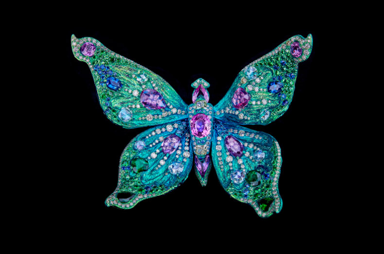 The Joy of Life butterfly brooch