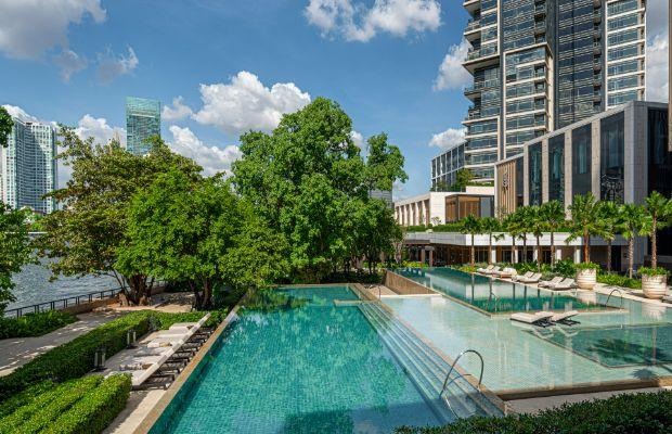 Four Seasons Bangkok offers a tropical getaway in the city