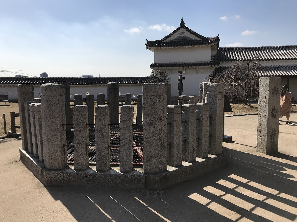 Oikiku’s well in Himeji Castle