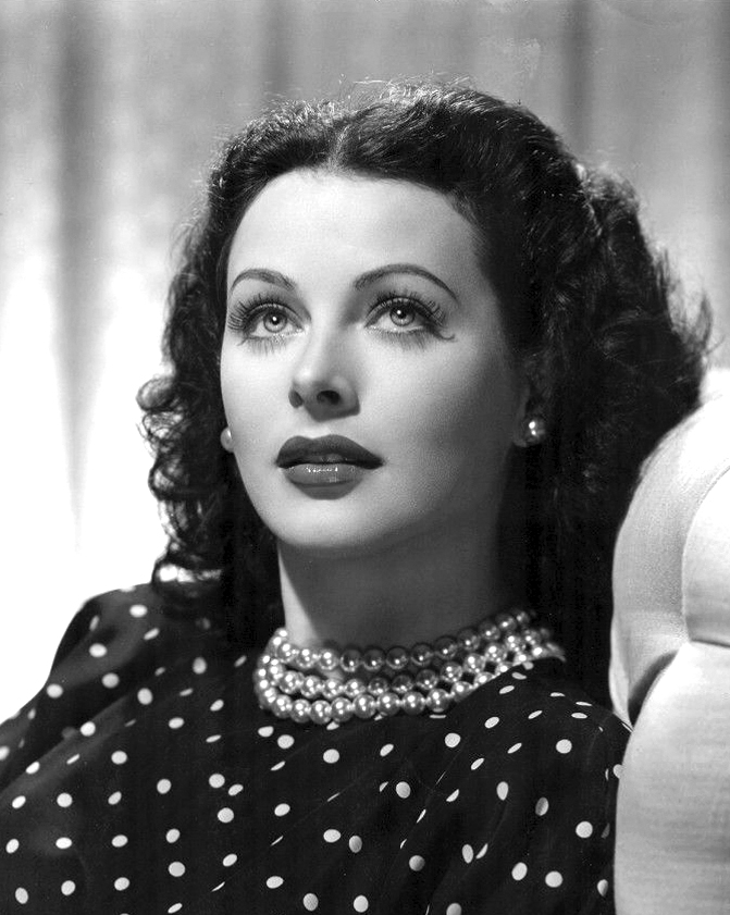 Hedy Lamarr in a 1944 publicity photo for “The Heavenly Body”