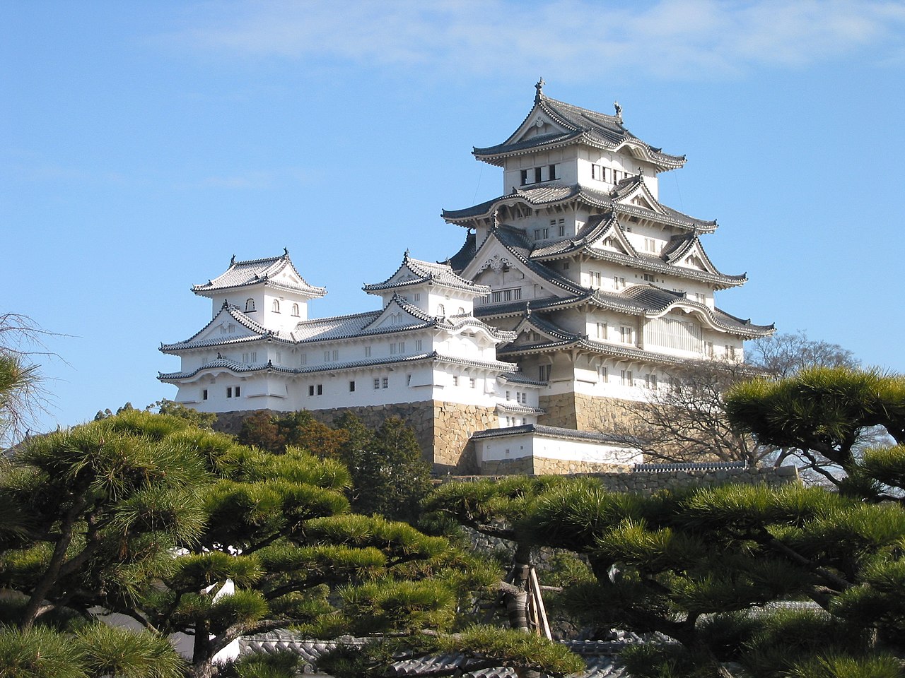 A look at Himeji Castle’s facade