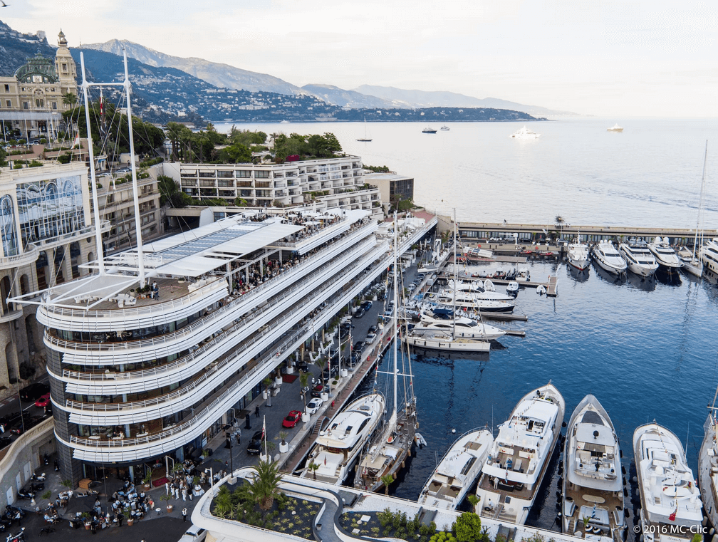The Yacht Club de Monaco was established by Prince Rainier in 1953