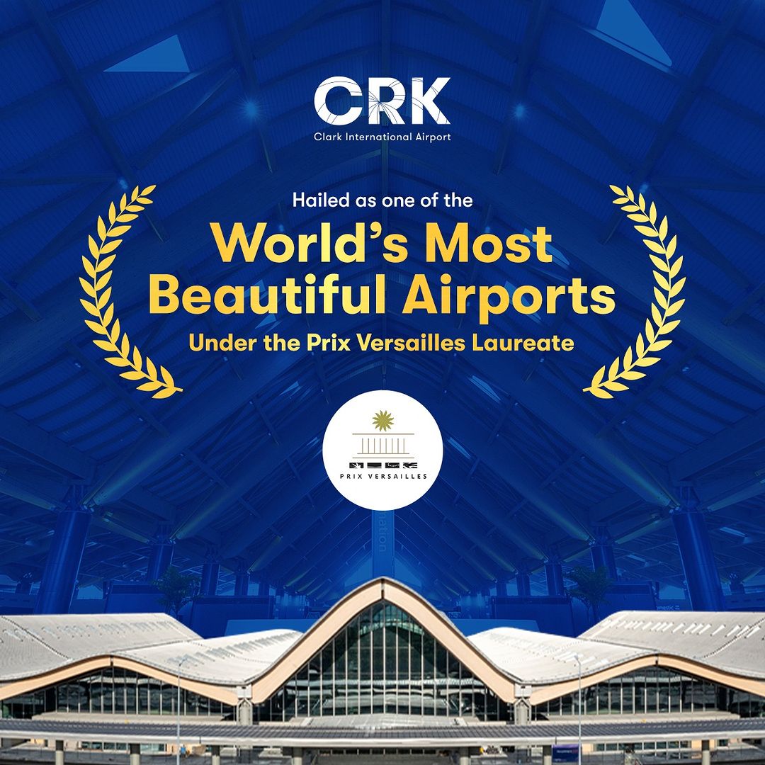 Clark International Airport earns Prix Versailles Laureate