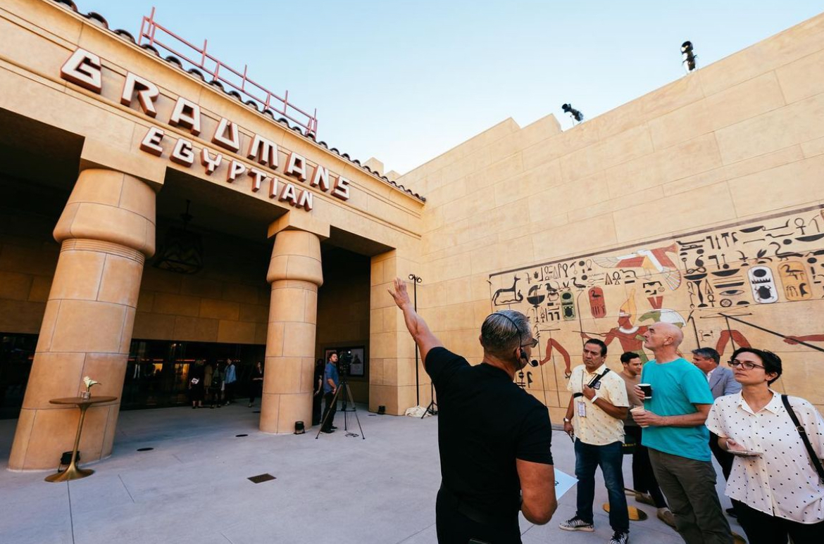101-Year-Old Egyptian Theater Reopens, Thanks To Netflix.