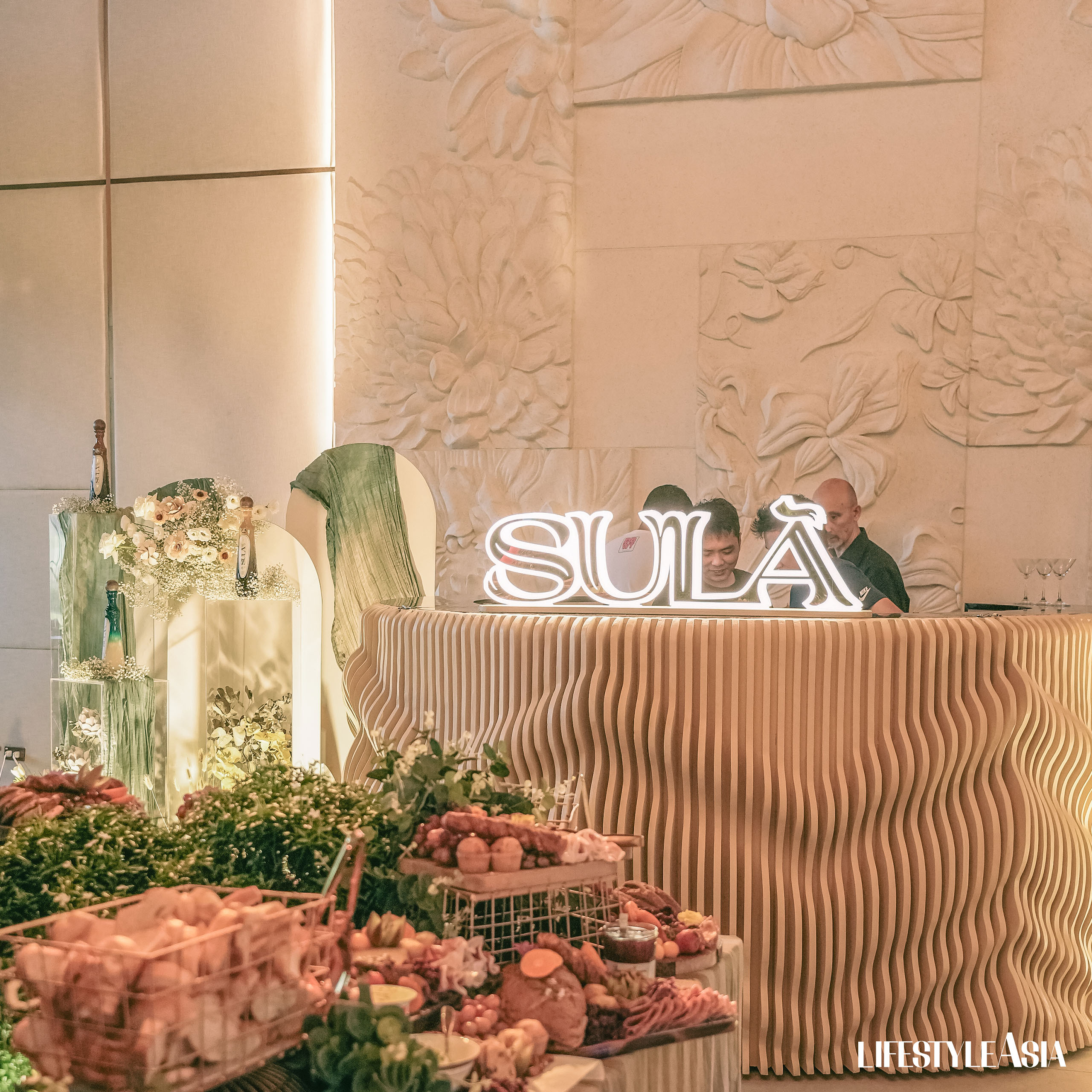 The Sula Spirits bar at the Lifestyle Asia Gala 2023