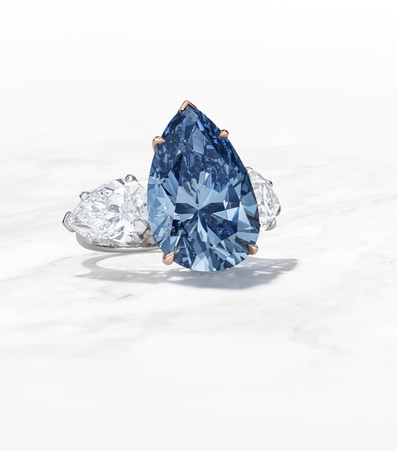 Bleu Royal Diamond Sells For Almost $44 Million At Auction