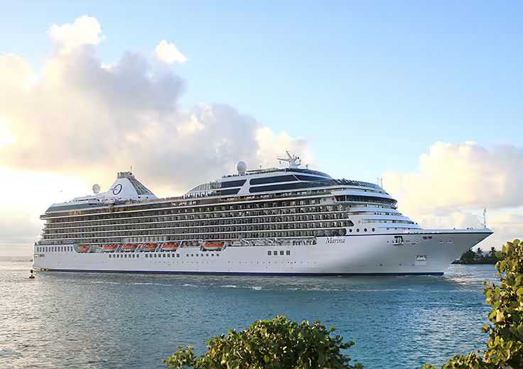 Oceania Cruises’ Marina is one of the worthy cruise ship vacations this year