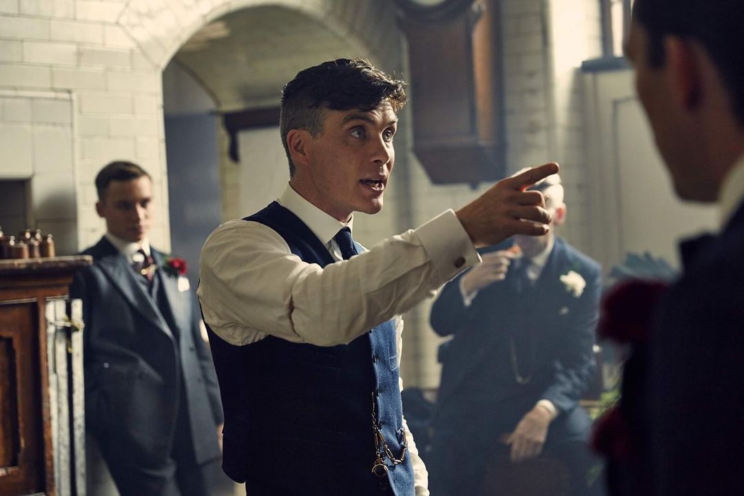 Cillian Murphy as the enterprising and ambitious gang leader, Tommy Shelby