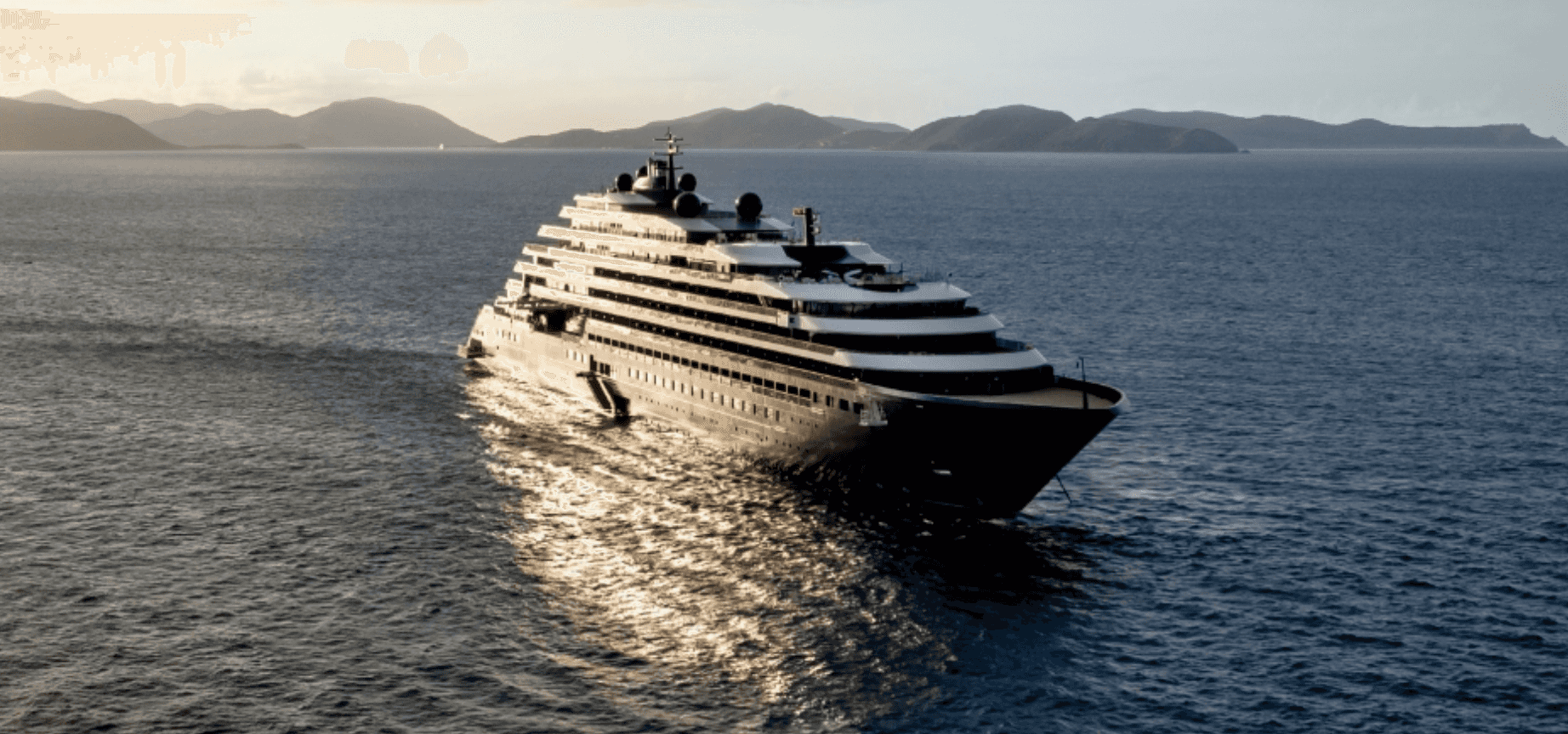 Spend one of your cruise ship vacations aboard the Ritz Carlton Yacht Collection’s Evrima