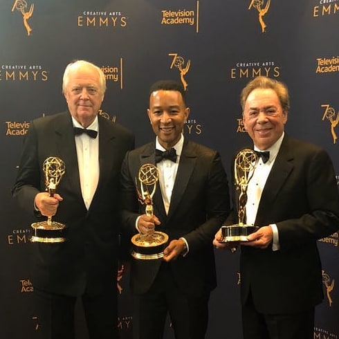 Andrew Lloyd Webber, John Legend, and Tim Rice joined the EGOT club at the same time