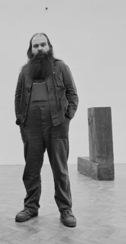 Sculptor and poet, Carl Andre
