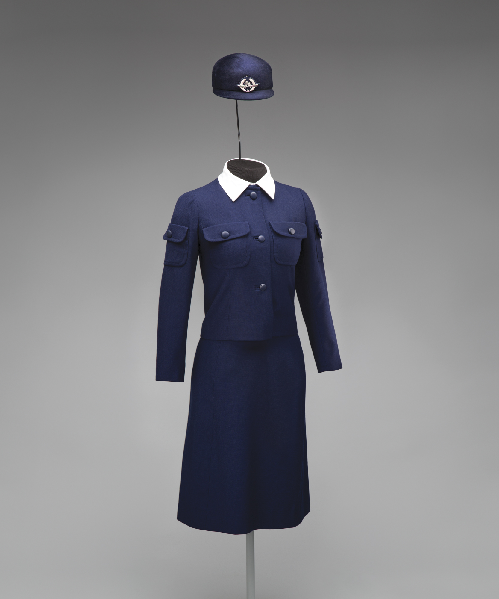 The 1969 Air France uniform by  Cristóbal Balenciaga