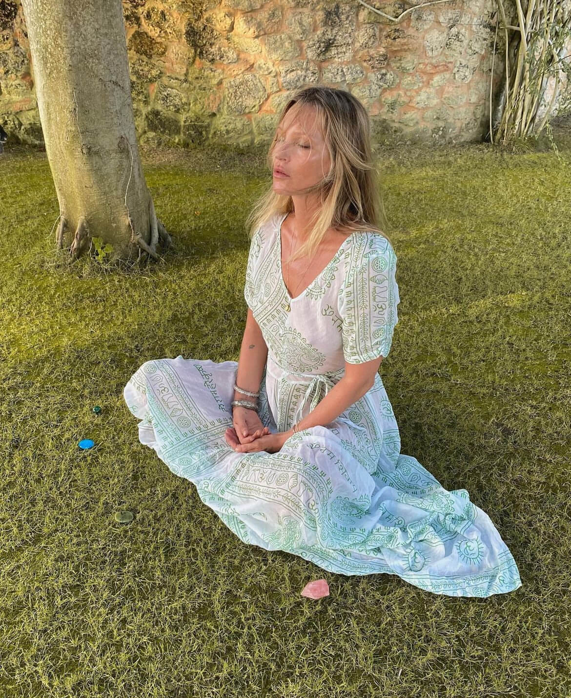 Remember, as Kate Moss shares on her skincare and wellness Instagram account, Cosmoss, "As another year ends, take time for yourself and rebalance." 