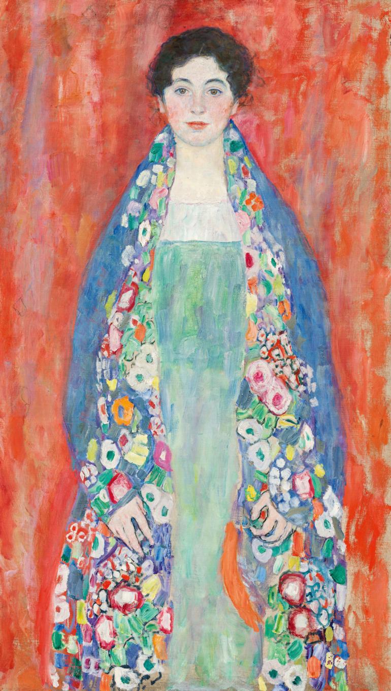 Gustav Klimt’s long-lost “Portrait of Fräulein Lieser”