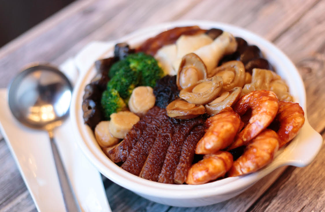 Man Ho's Poon Choi is an auspicious treasure pot filled with the most valuable ingredients