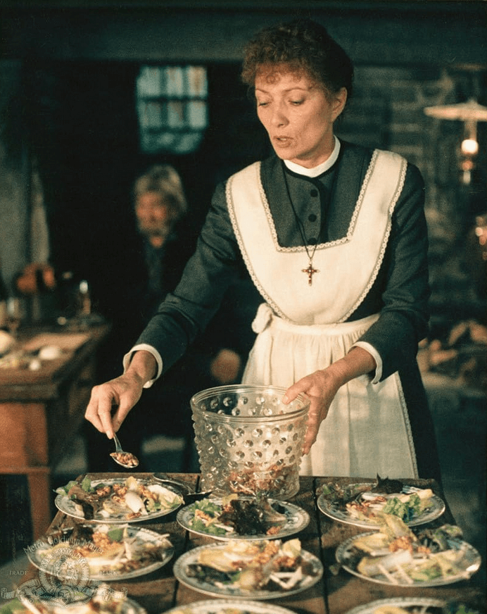 Babette prepares a truly French feast for her guests