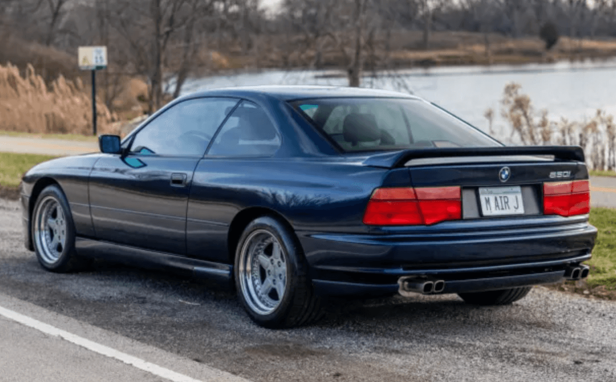 Beyond being a high-performance automobile, this BMW 850i encapsulates a piece of Michael Jordan's legacy. 