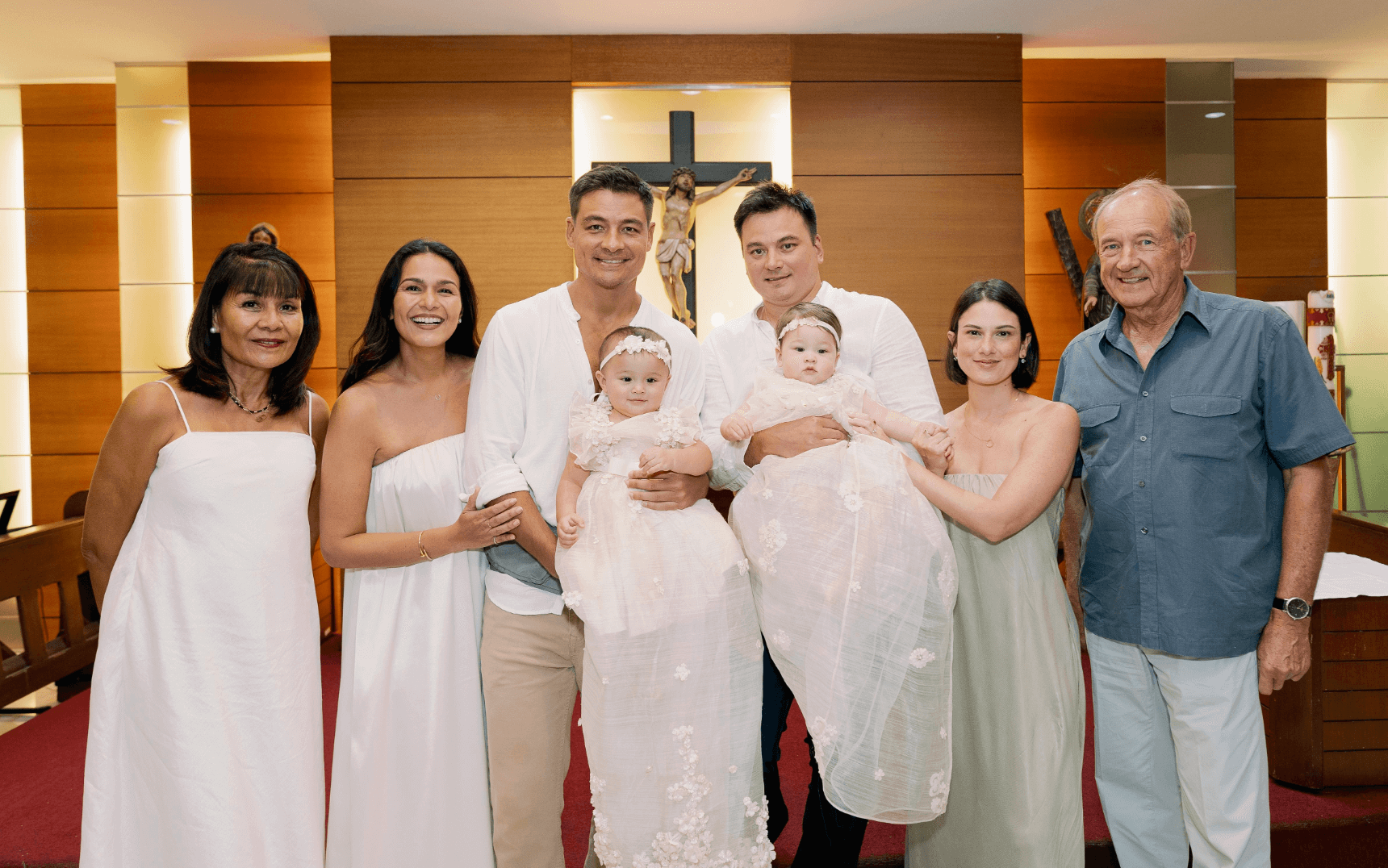 With Deia and Sadie born only weeks apart in January and March 2023, their shared baptism marked a spiritual milestone. It also solidified the bond between families and friends. 