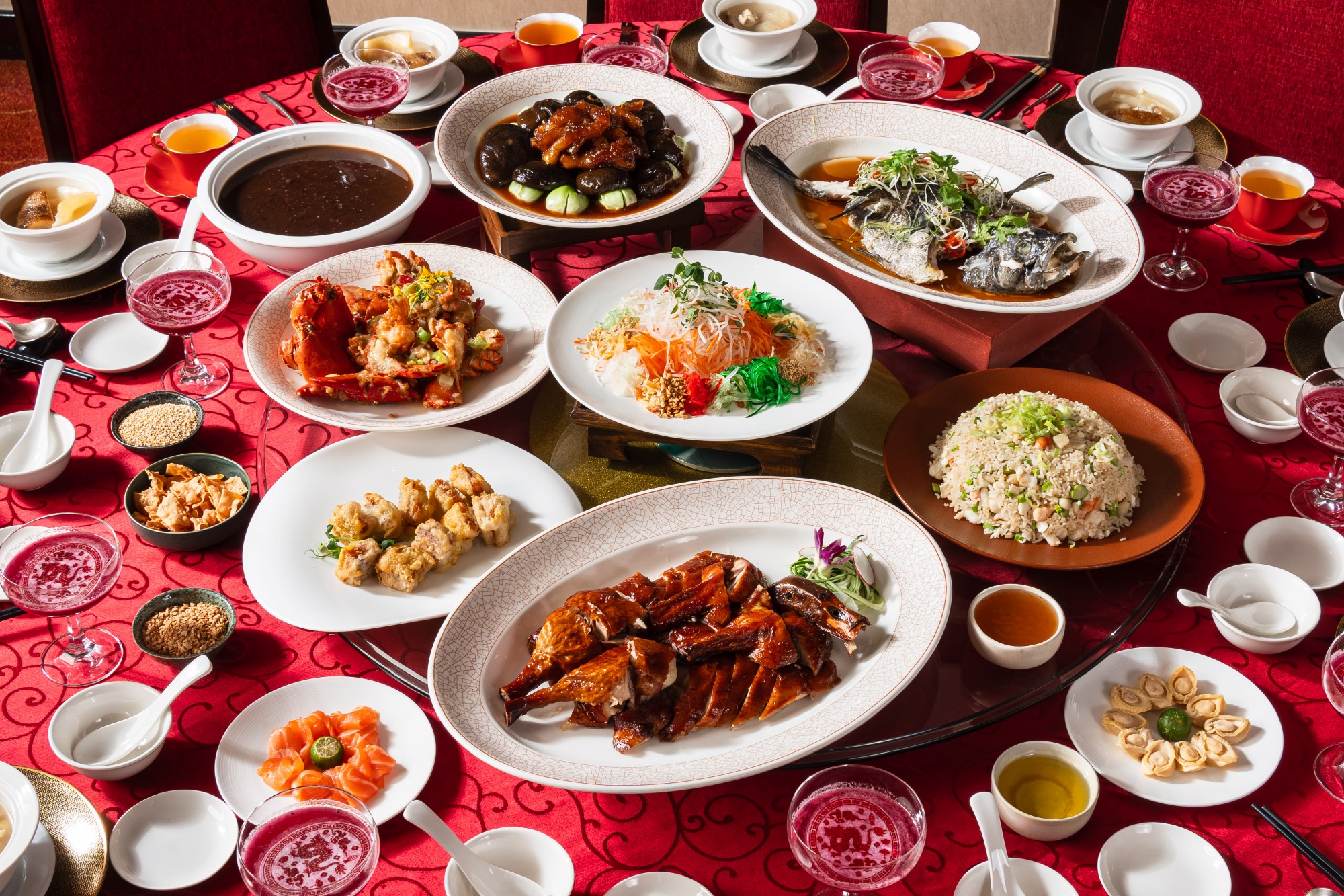 Shang Palace curates an authentic oriental experience through their Chinese New Year offerings
