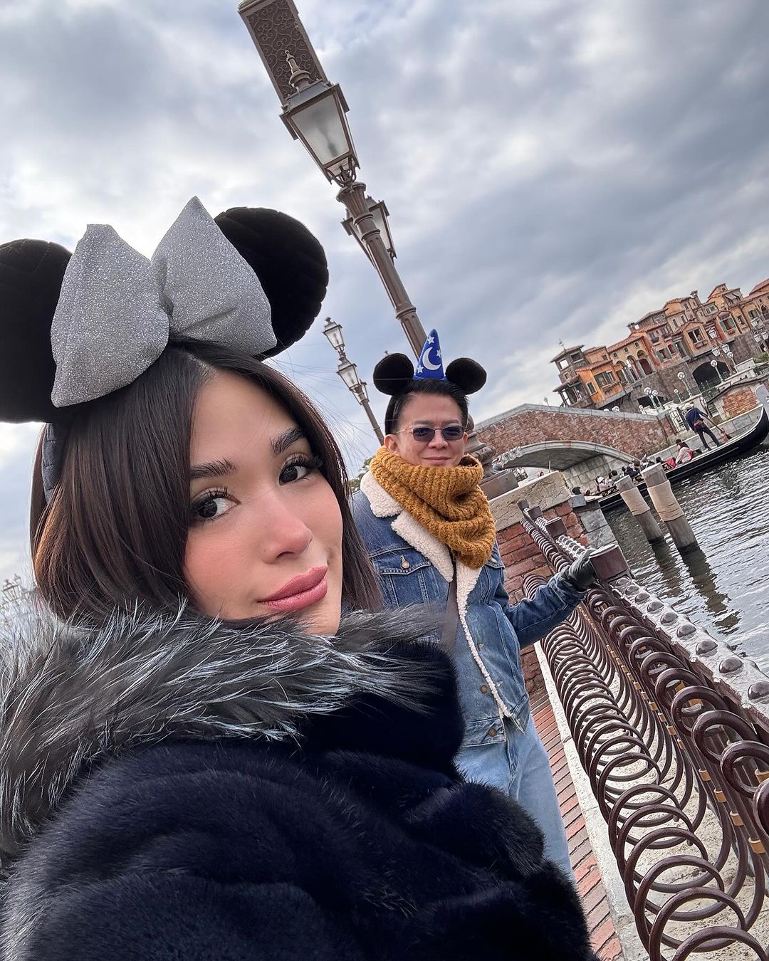 Heart Evangelista and her family visited Tokyo Disneyland for the holidays