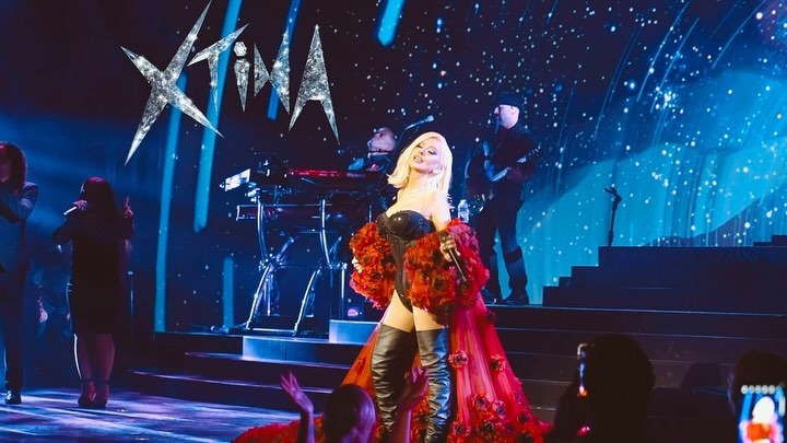 Christina Aguilera kicked off her Las Vegas residency on the last two days of the year