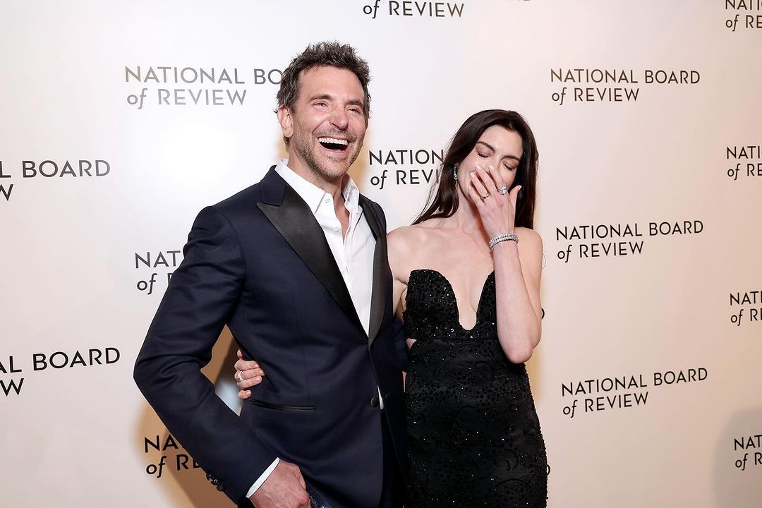 Bradley Cooper and Anne Hathaway