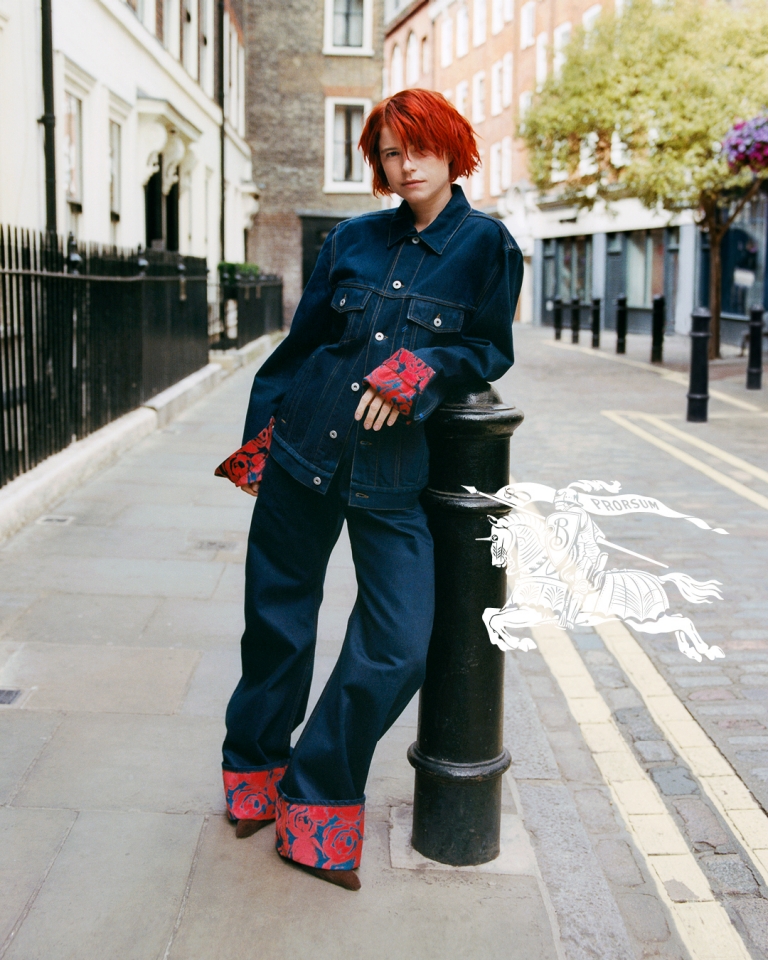 Jessie Buckley in Burberry’s Spring 2024 campaign