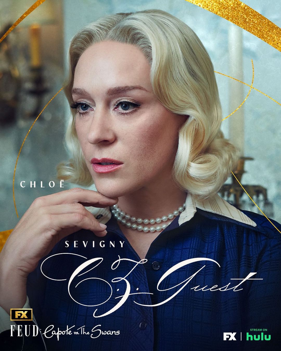 Chloë Sevigny plays C.Z. Guest in "FEUD: Capote vs. The Swans"