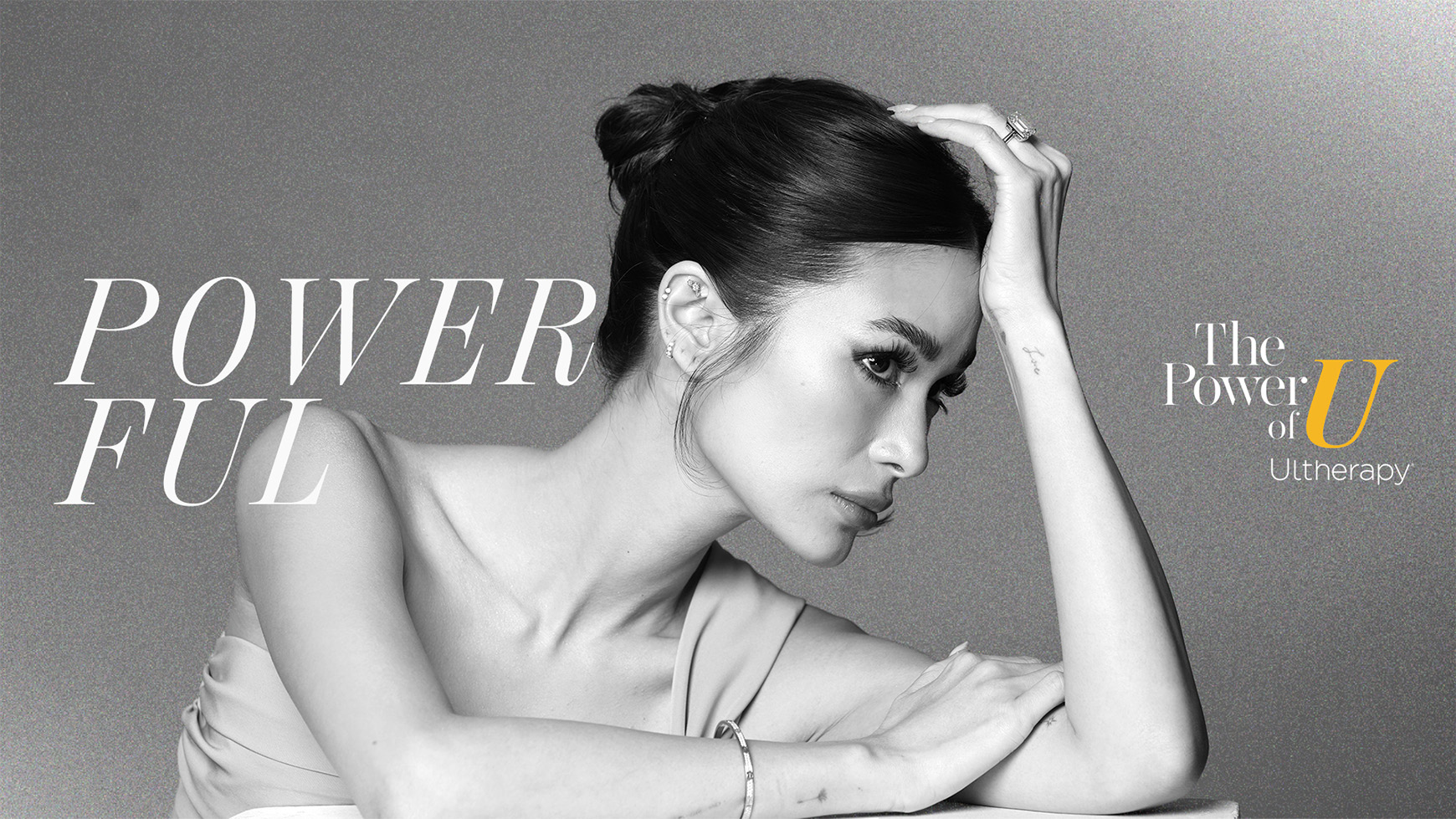 Heart Evangelista stars in the Ultherapy®'s "The Power of U" campaign.